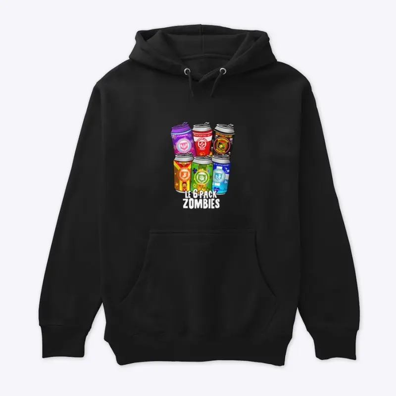 Le 6 Pack Zombies Can - Hoodie