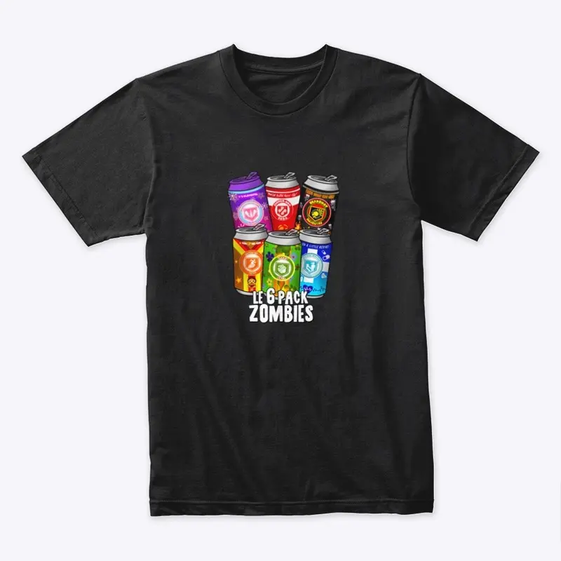 Le 6 Pack Zombies Can - T-Shirt